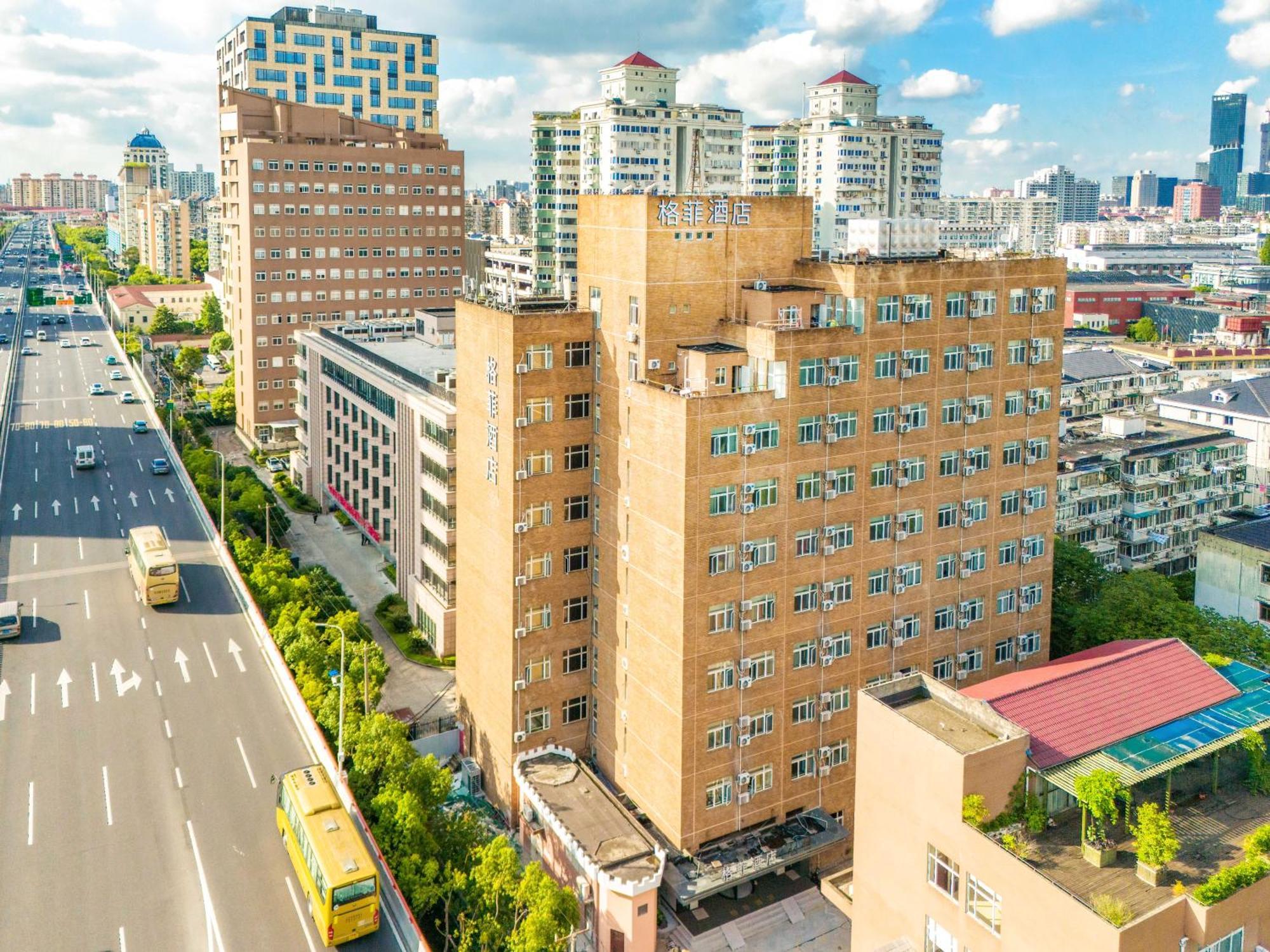 Vx Hotel Shanghai Yixian Road Dabaishu Exterior photo